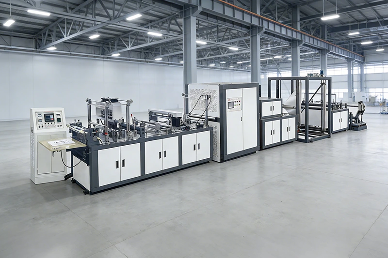 Wat zijn de kenmerken van machines voor het maken van niet-geweven zakken?