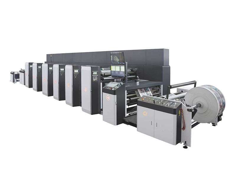 Hoe verbetert een unit-type flexodrukmachine uw productie?