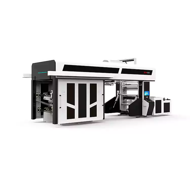 4-8 kleuren Flexografische Ci Plastic Flexo-drukmachine