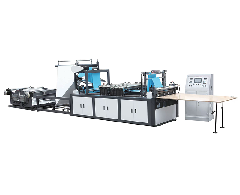 Volautomatische niet-geweven stoffen opbergdoos sluit- en snijmachine